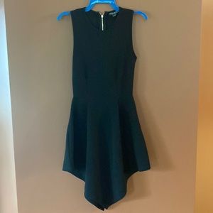 Revamped by sirens scarf style little black dress in size small.